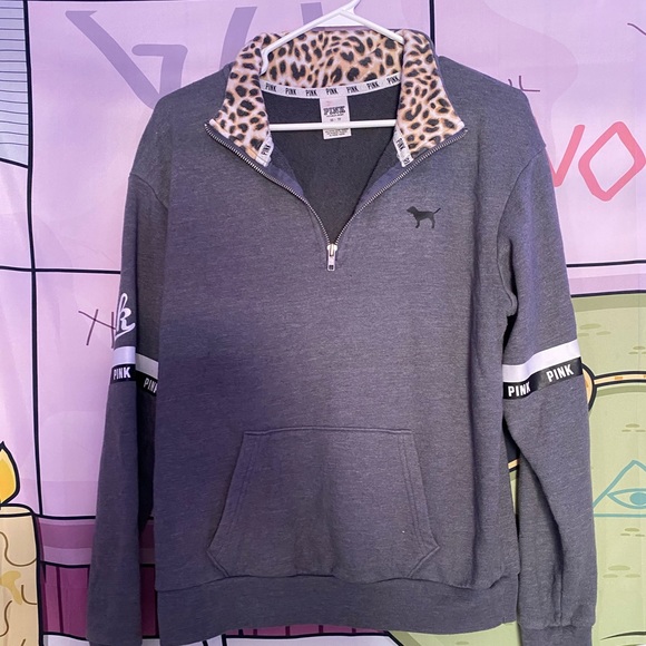 PINK Victoria's Secret Jackets & Blazers - PINK Victoria’s Secret quarter zip up!!